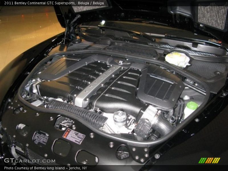  2011 Continental GTC Supersports Engine - 6.0 Liter Twin-Turbocharged DOHC 48-Valve VVT W12