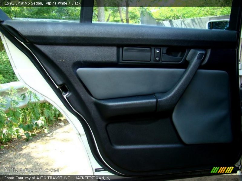 Door Panel of 1991 M5 Sedan