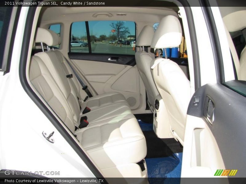  2011 Tiguan SEL Sandstone Interior