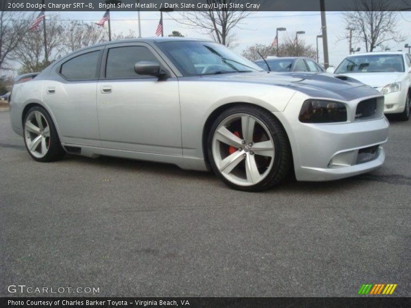 Bright Silver Metallic / Dark Slate Gray/Light Slate Gray 2006 Dodge Charger SRT-8