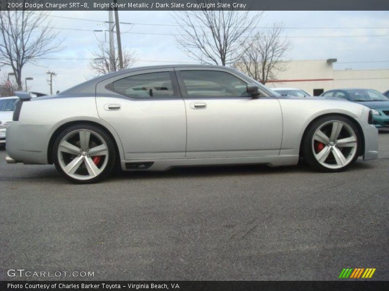 Bright Silver Metallic / Dark Slate Gray/Light Slate Gray 2006 Dodge Charger SRT-8