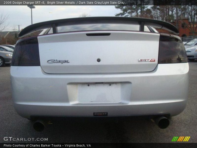 Bright Silver Metallic / Dark Slate Gray/Light Slate Gray 2006 Dodge Charger SRT-8