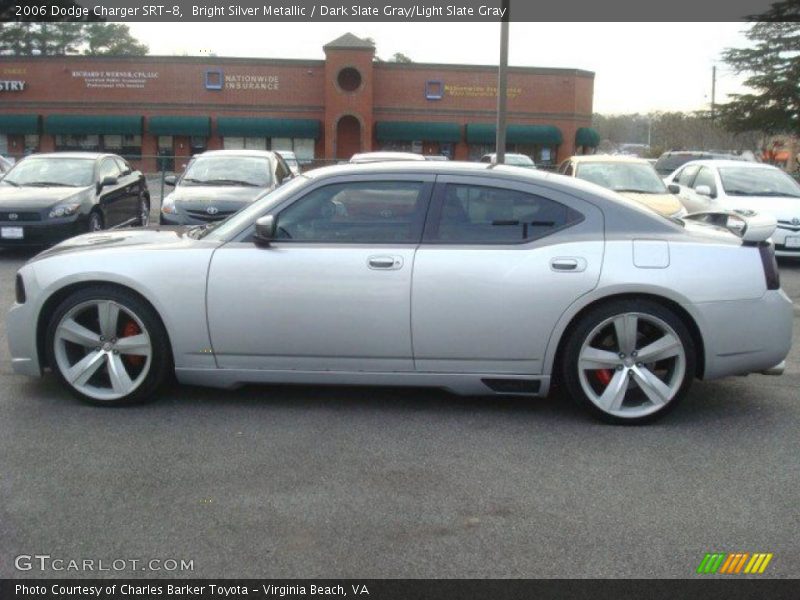 Bright Silver Metallic / Dark Slate Gray/Light Slate Gray 2006 Dodge Charger SRT-8