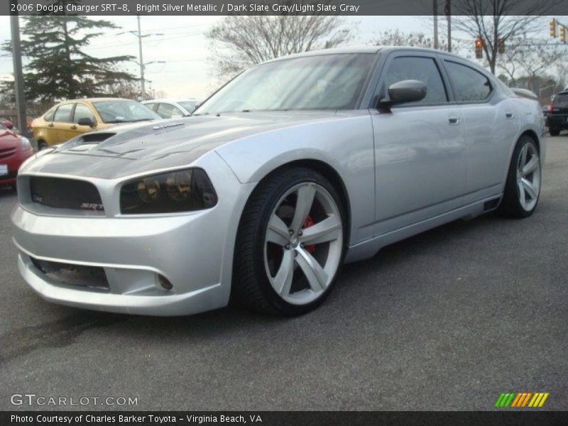 Bright Silver Metallic / Dark Slate Gray/Light Slate Gray 2006 Dodge Charger SRT-8