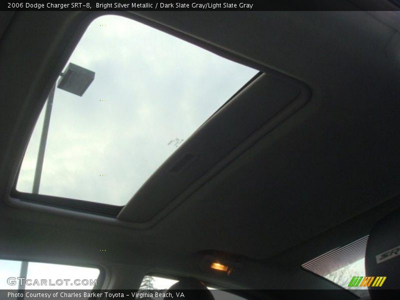 Bright Silver Metallic / Dark Slate Gray/Light Slate Gray 2006 Dodge Charger SRT-8