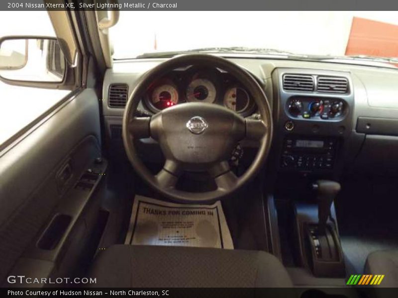 Silver Lightning Metallic / Charcoal 2004 Nissan Xterra XE