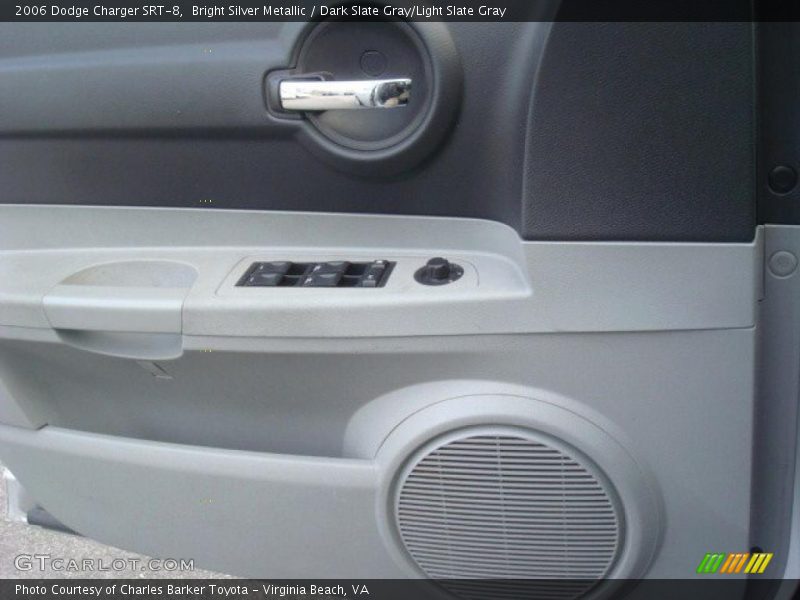 Bright Silver Metallic / Dark Slate Gray/Light Slate Gray 2006 Dodge Charger SRT-8