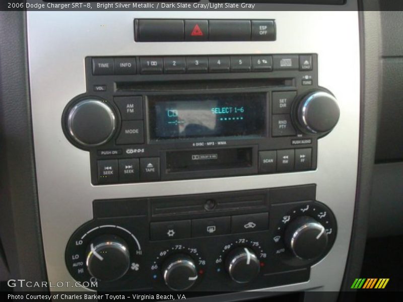 Controls of 2006 Charger SRT-8