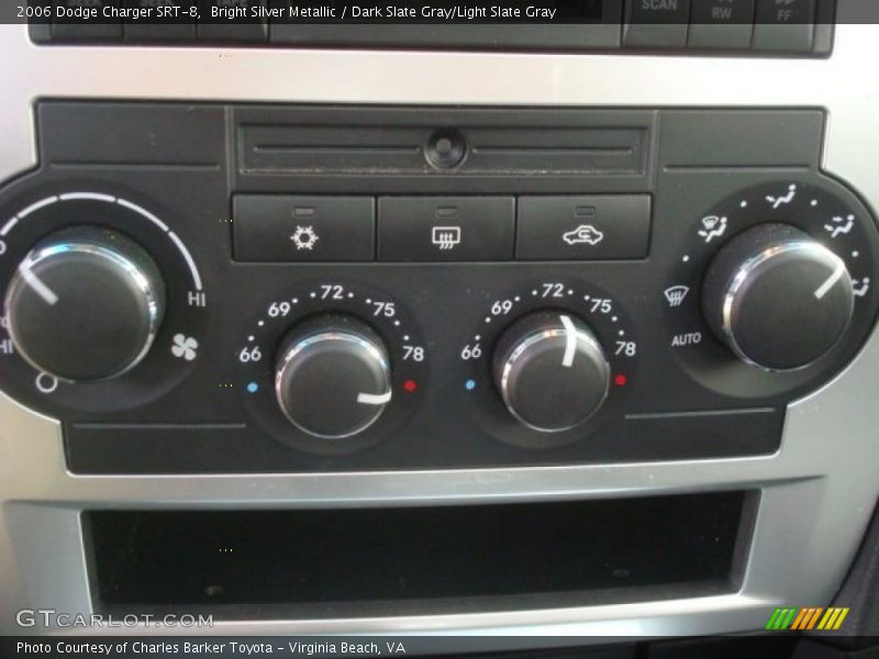 Controls of 2006 Charger SRT-8
