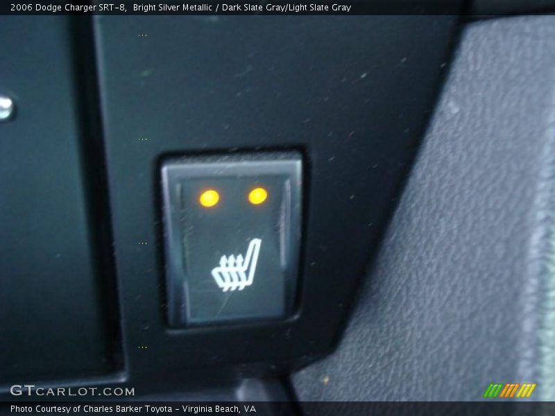 Bright Silver Metallic / Dark Slate Gray/Light Slate Gray 2006 Dodge Charger SRT-8