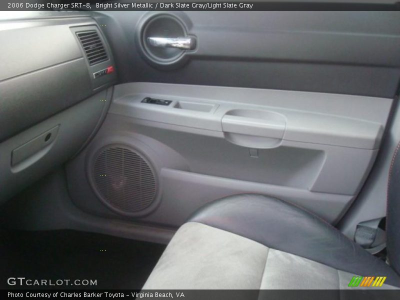 Bright Silver Metallic / Dark Slate Gray/Light Slate Gray 2006 Dodge Charger SRT-8