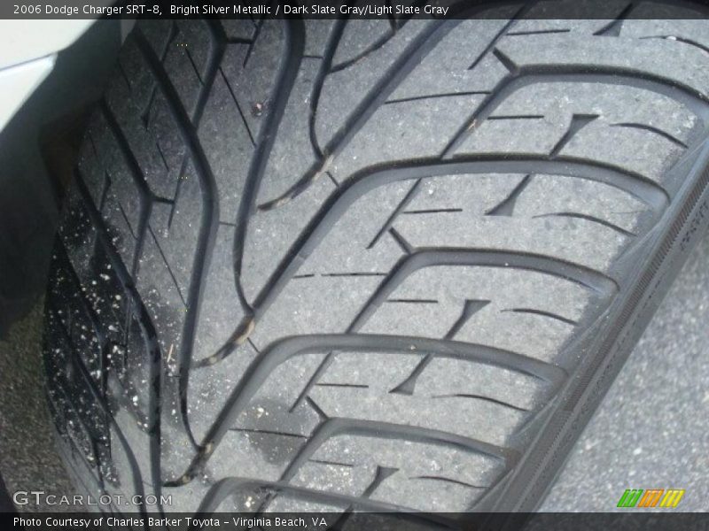 Bright Silver Metallic / Dark Slate Gray/Light Slate Gray 2006 Dodge Charger SRT-8