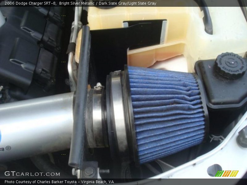 Bright Silver Metallic / Dark Slate Gray/Light Slate Gray 2006 Dodge Charger SRT-8