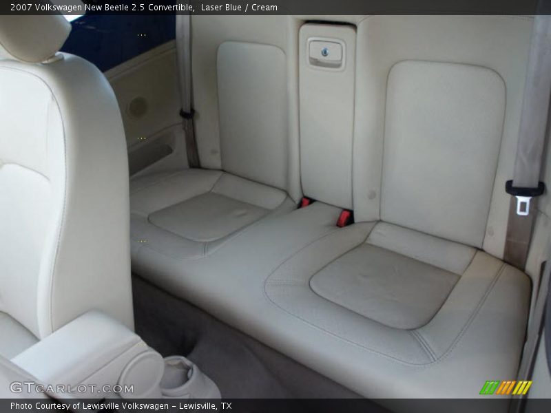 Laser Blue / Cream 2007 Volkswagen New Beetle 2.5 Convertible