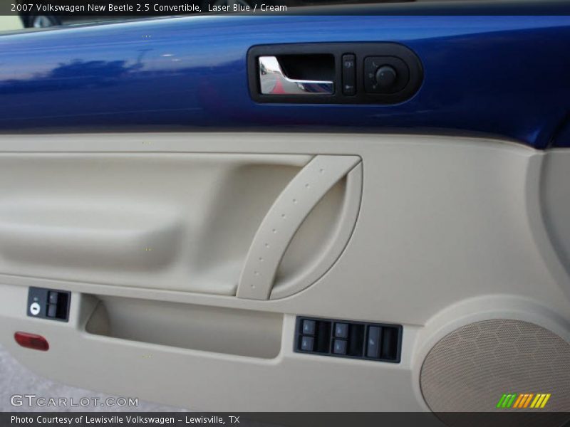Laser Blue / Cream 2007 Volkswagen New Beetle 2.5 Convertible