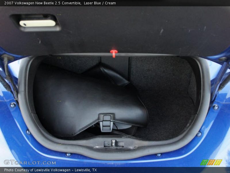Laser Blue / Cream 2007 Volkswagen New Beetle 2.5 Convertible