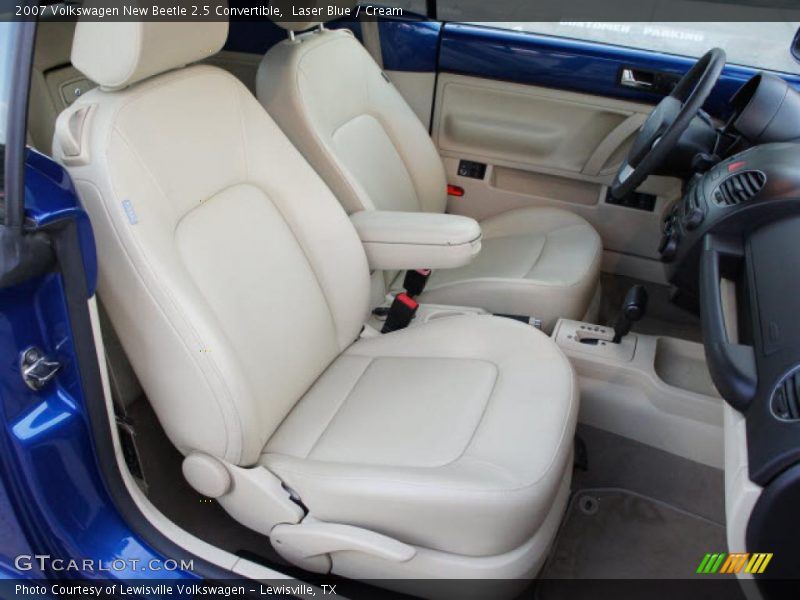 Laser Blue / Cream 2007 Volkswagen New Beetle 2.5 Convertible