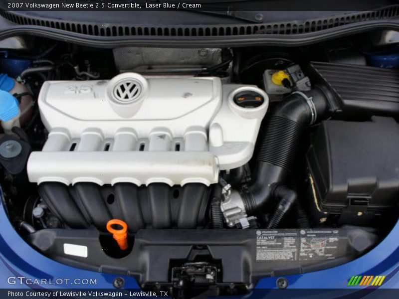 Laser Blue / Cream 2007 Volkswagen New Beetle 2.5 Convertible