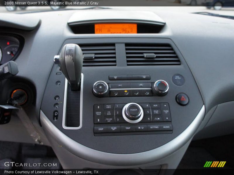 Majestic Blue Metallic / Gray 2008 Nissan Quest 3.5 S