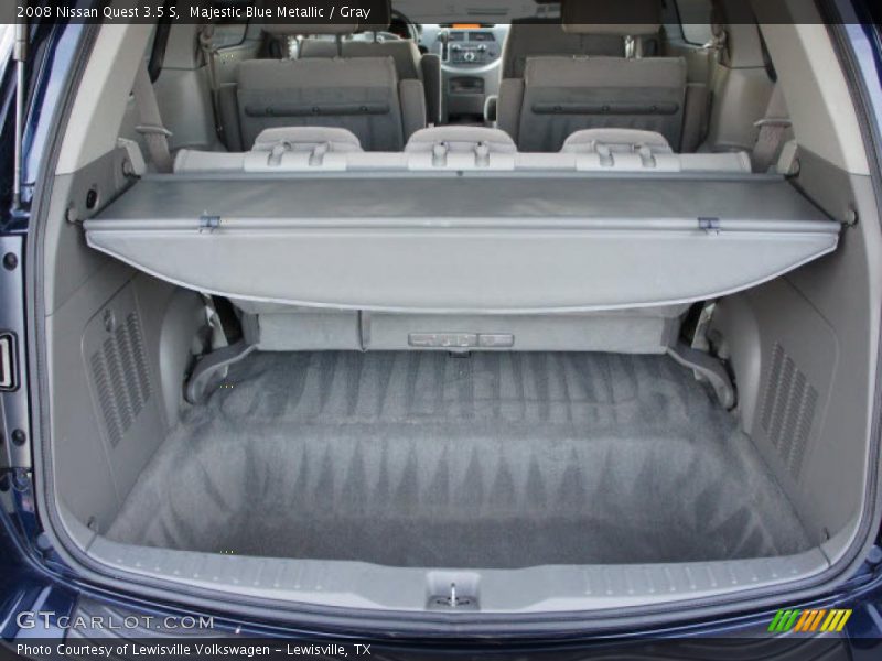 Majestic Blue Metallic / Gray 2008 Nissan Quest 3.5 S