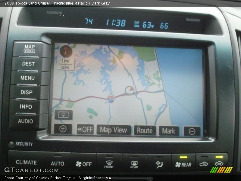 Navigation of 2008 Land Cruiser 