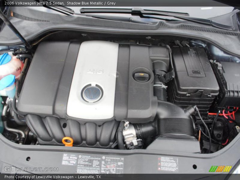 Shadow Blue Metallic / Grey 2006 Volkswagen Jetta 2.5 Sedan
