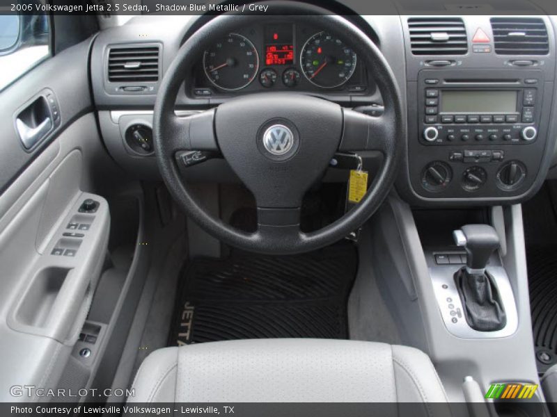 Shadow Blue Metallic / Grey 2006 Volkswagen Jetta 2.5 Sedan