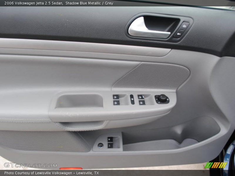 Shadow Blue Metallic / Grey 2006 Volkswagen Jetta 2.5 Sedan