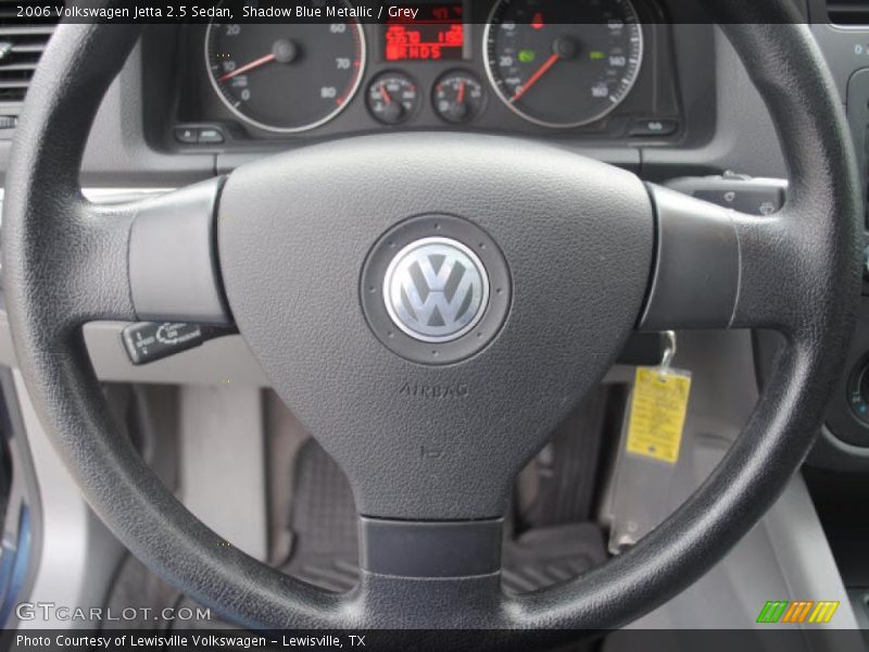 Shadow Blue Metallic / Grey 2006 Volkswagen Jetta 2.5 Sedan