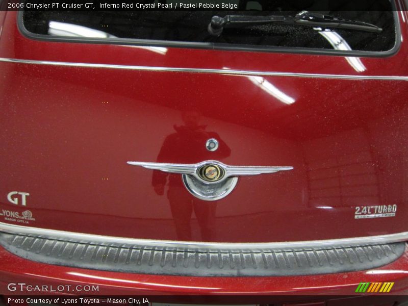 Inferno Red Crystal Pearl / Pastel Pebble Beige 2006 Chrysler PT Cruiser GT