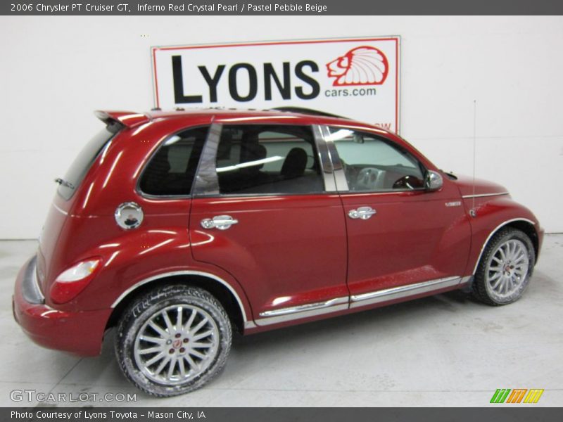 Inferno Red Crystal Pearl / Pastel Pebble Beige 2006 Chrysler PT Cruiser GT