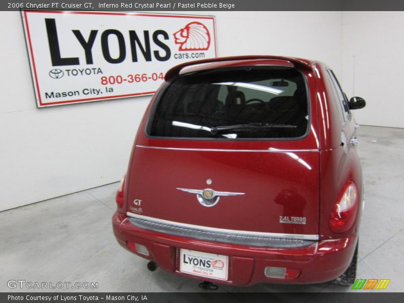 Inferno Red Crystal Pearl / Pastel Pebble Beige 2006 Chrysler PT Cruiser GT