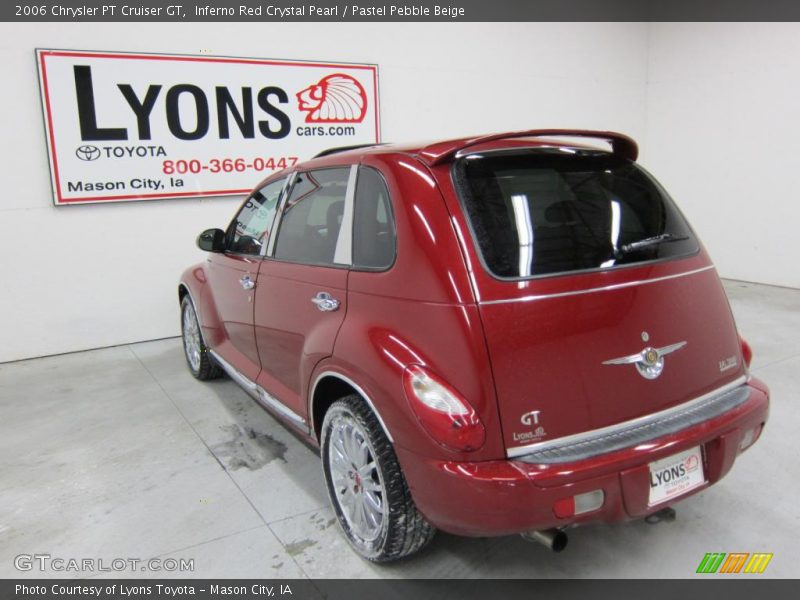 Inferno Red Crystal Pearl / Pastel Pebble Beige 2006 Chrysler PT Cruiser GT