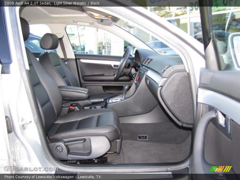  2008 A4 2.0T Sedan Black Interior