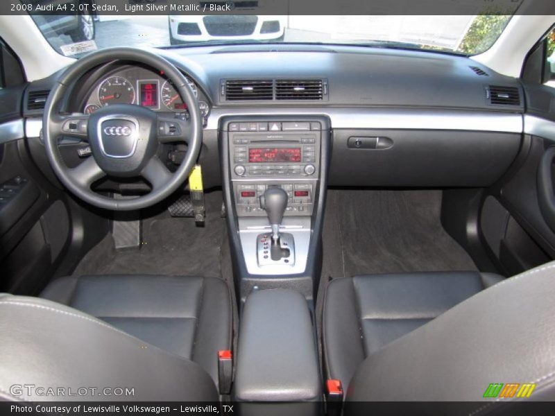 Black Interior - 2008 A4 2.0T Sedan 