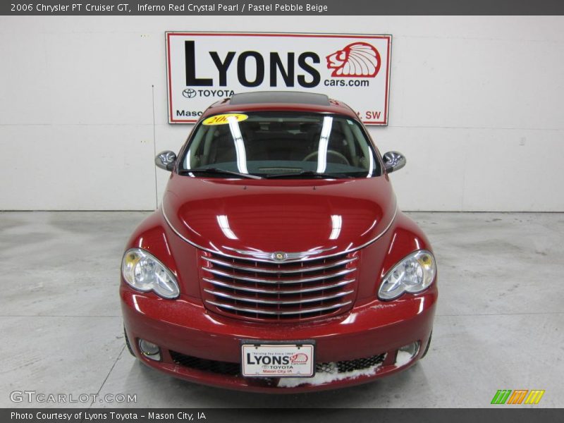 Inferno Red Crystal Pearl / Pastel Pebble Beige 2006 Chrysler PT Cruiser GT