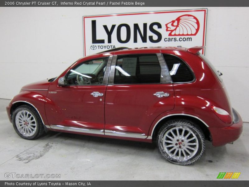 Inferno Red Crystal Pearl / Pastel Pebble Beige 2006 Chrysler PT Cruiser GT