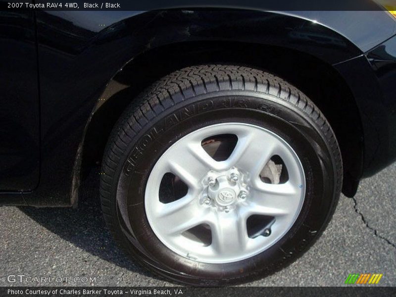 Black / Black 2007 Toyota RAV4 4WD