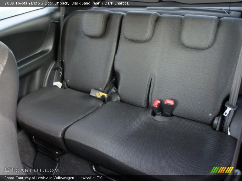 Black Sand Pearl / Dark Charcoal 2009 Toyota Yaris S 3 Door Liftback