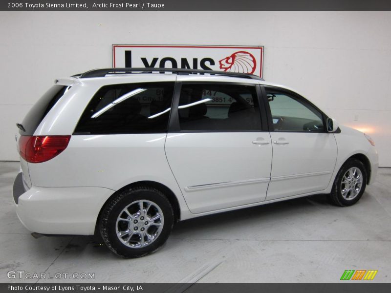 Arctic Frost Pearl / Taupe 2006 Toyota Sienna Limited