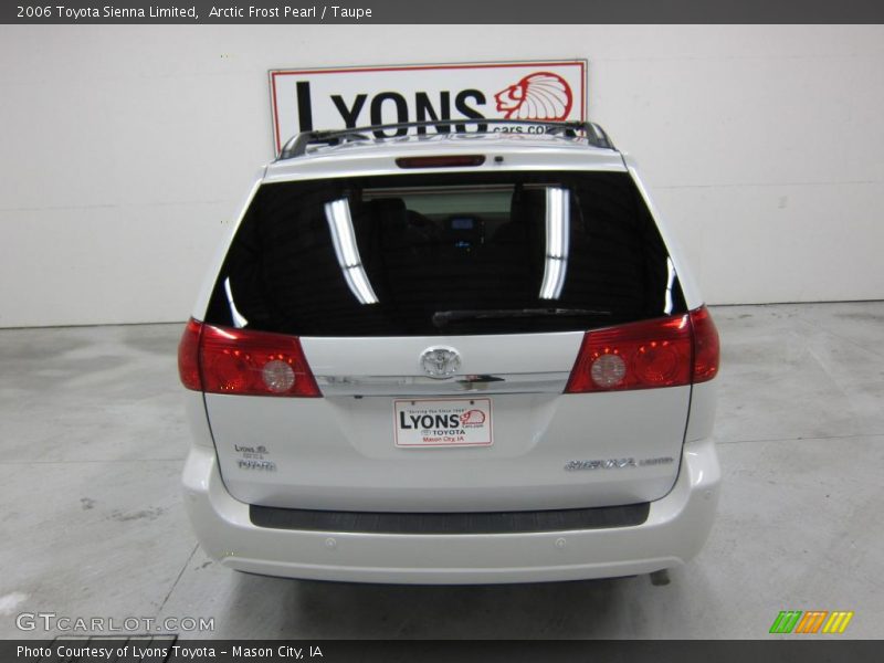 Arctic Frost Pearl / Taupe 2006 Toyota Sienna Limited