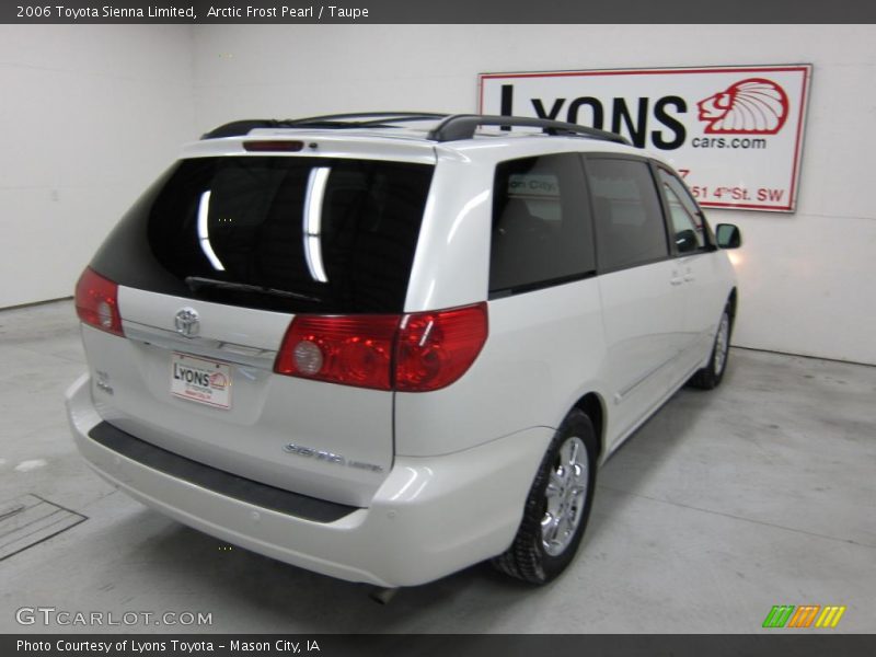 Arctic Frost Pearl / Taupe 2006 Toyota Sienna Limited