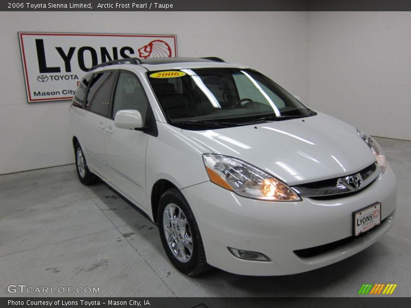 Arctic Frost Pearl / Taupe 2006 Toyota Sienna Limited
