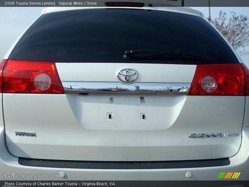 Natural White / Stone 2008 Toyota Sienna Limited