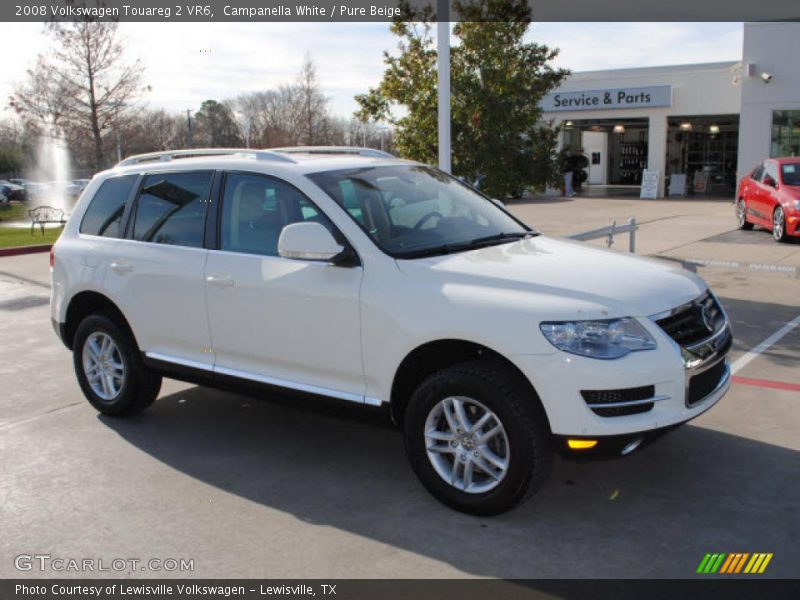 Campanella White / Pure Beige 2008 Volkswagen Touareg 2 VR6