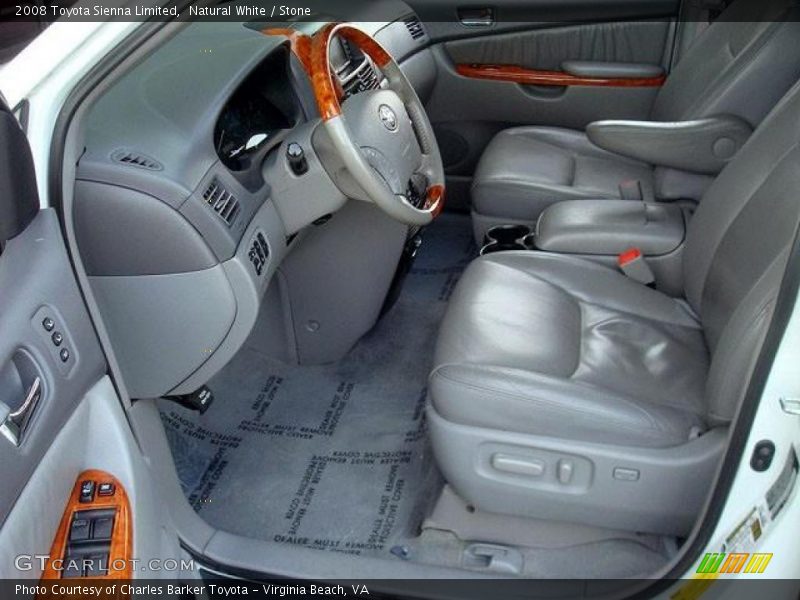 Natural White / Stone 2008 Toyota Sienna Limited
