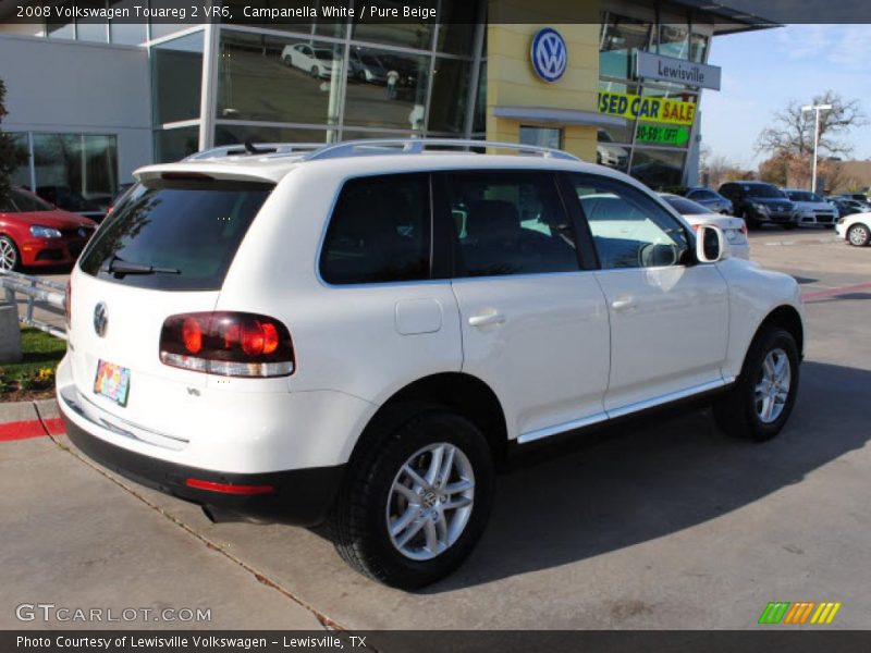 Campanella White / Pure Beige 2008 Volkswagen Touareg 2 VR6