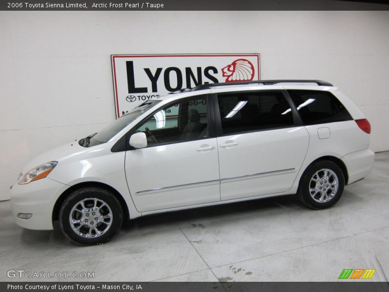 Arctic Frost Pearl / Taupe 2006 Toyota Sienna Limited