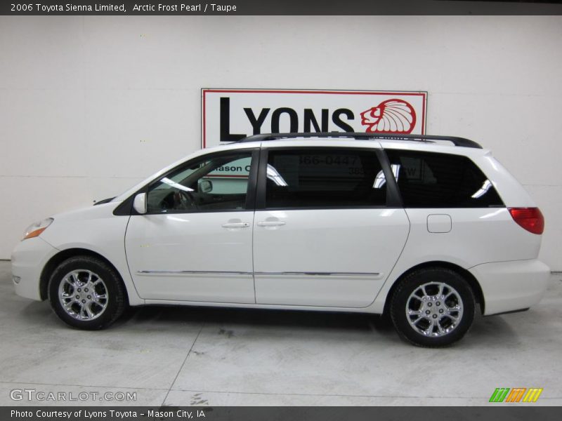 Arctic Frost Pearl / Taupe 2006 Toyota Sienna Limited