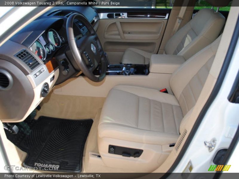 Campanella White / Pure Beige 2008 Volkswagen Touareg 2 VR6